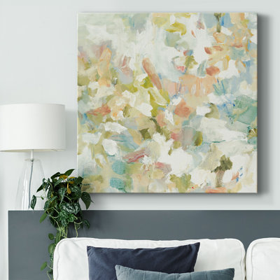 FLORAL BLUSH I-Gallery Wrapped Canvas