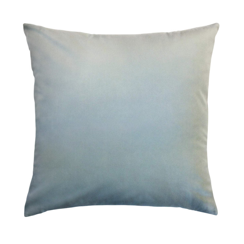 Olive/Oak/Latte/Sky Blue/Steel/Orchid/Pearl/Salsa/Tan/Spa/Turquoise/Coal/Smoke/Sand Silk Piece Sham, Standard, Sky Blue
