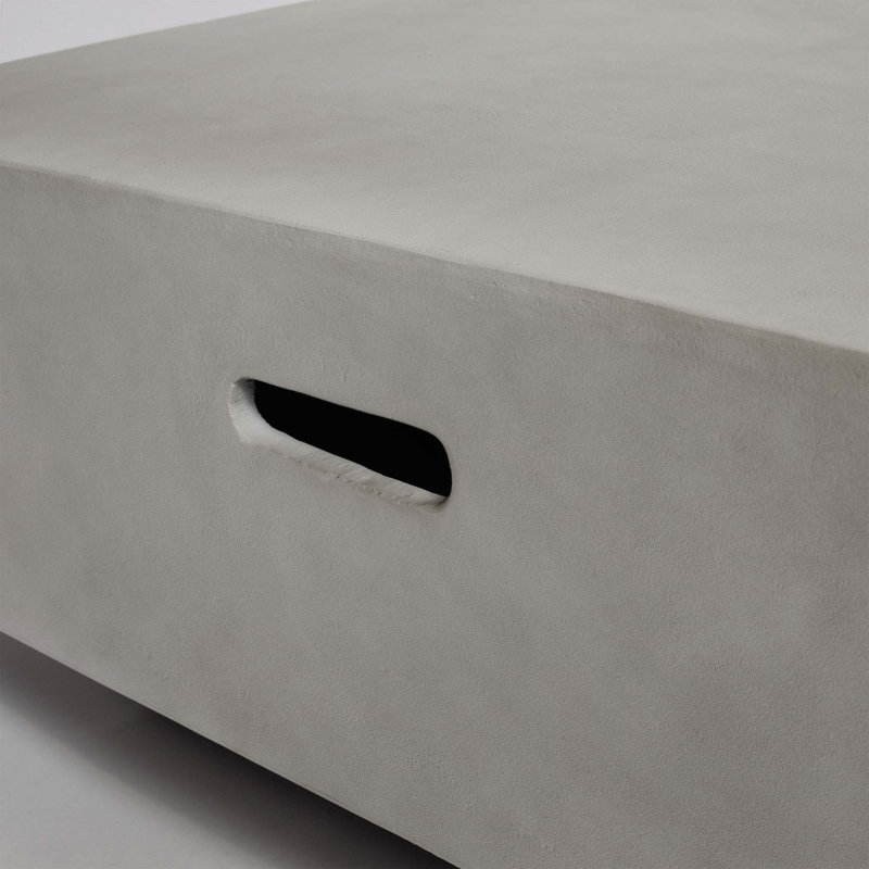 60Inch Concrete Fire Pit Table