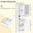 Ajdina Freestanding Linen Cabinet-92879594