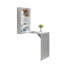Secrétaire Flottant Pliable Mural Ahraya-21019589