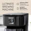 Système d'infusion de café glacé et de café glacé en acier inoxydable noir 3 pintes HomeCraft HCIT3BS