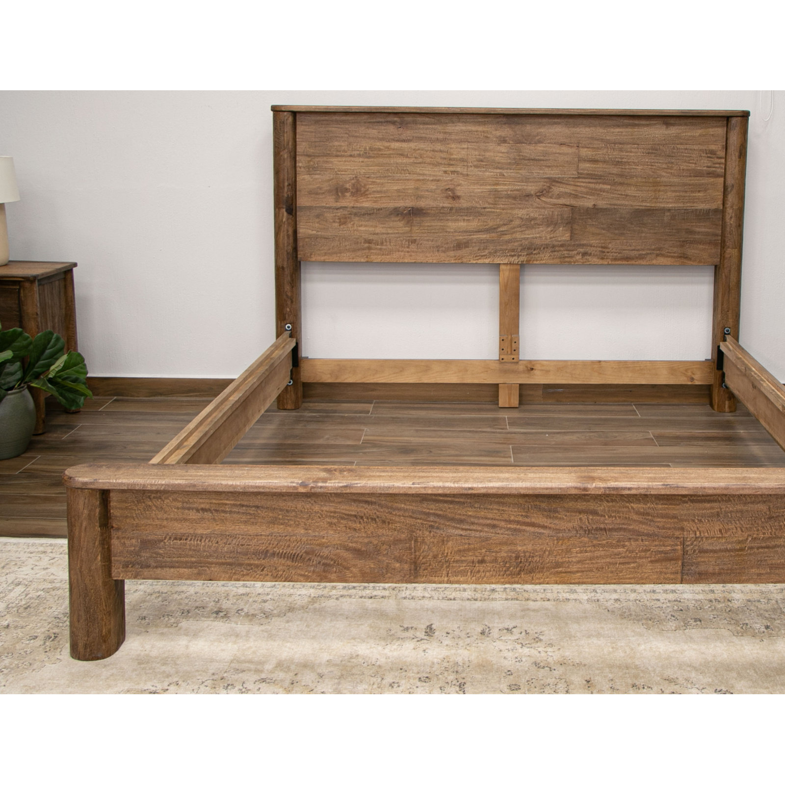 Quinn Solid Wood Bed, Queen