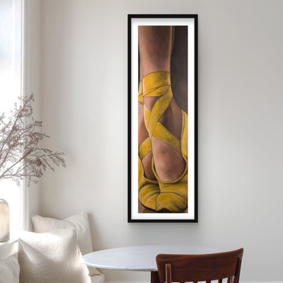 Synchronized Ballerinas - Framed Matted Print for Home Decor
