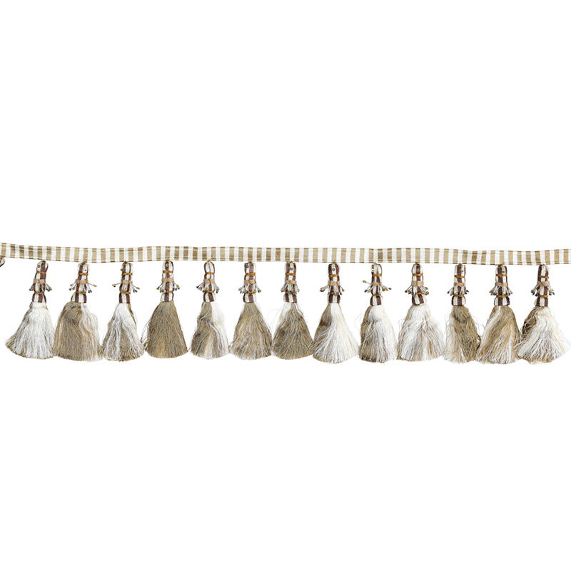 Antony Tassel Trim, Natural / Ivory