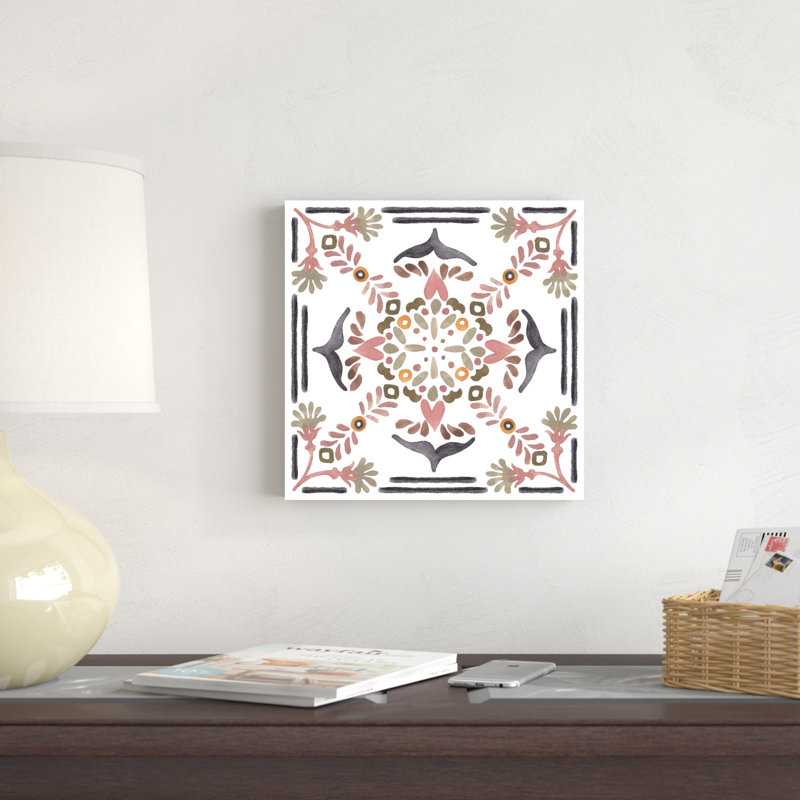 «Summertime Ceramique I» par Melissa Wang - impression sur toile tendue, H 12 po x l 12 po