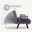 Bigham 2 Seater Clic Clac Sofa Bed-67856047