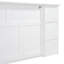 Lit escamotable avec tiroirs, armoires et ports USB, rangement spacieux, cadre de lit-730445803