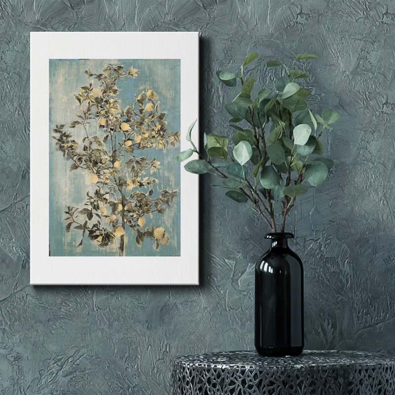 " Lovely Lemon Tree ", 27" H x 18" W x 1" D