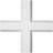 Inner Cross Intersection for 5" Traditional Coffered Ceiling System
