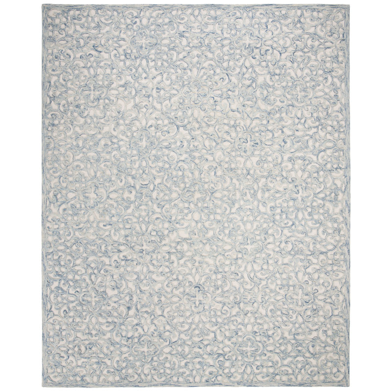 Msr Trace Martha Stewart Hand Tufted Wool Rug, Rectangle 6' x 9'