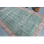 Spacieux tapis turc Anatolian rétro en vert vif pour un salon élégant ou un décor de bureau brun / vert