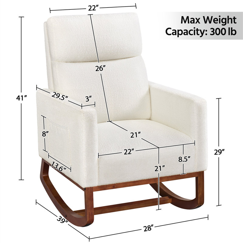 Wade Logan® Rocking Chair & Reviews | Wayfair