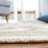 Hollander Floral Handmade Looped Ivory/ Beige Indoor Area Rug-21305071