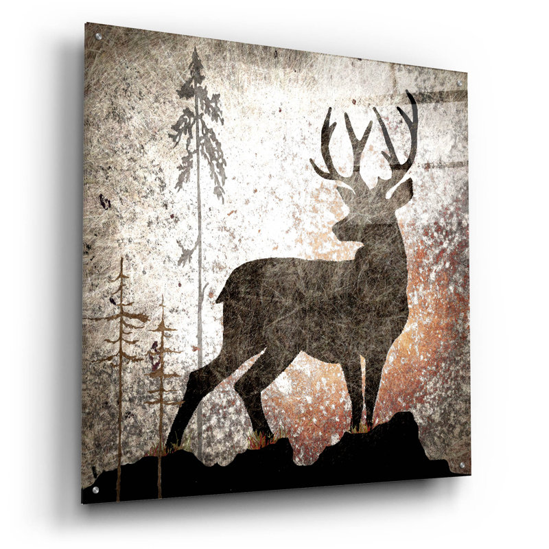 " Calling Deer " by Lightbox Journal, 36" H x 36" W x 0.2" D