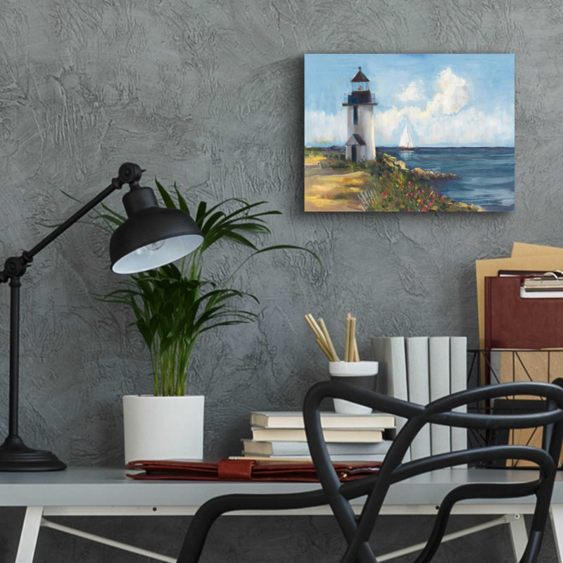 «Sunday Morning Sail» par Carol Rowan, acrylique, H 12 po x l 16 po x P 0,13 po