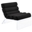 Chaise sans accoudoirs en acrylique Freeman
