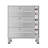 Three-Drawer Commercial Free Standing Warming Drawer in Stainless-Steel (KM-WD-M3)