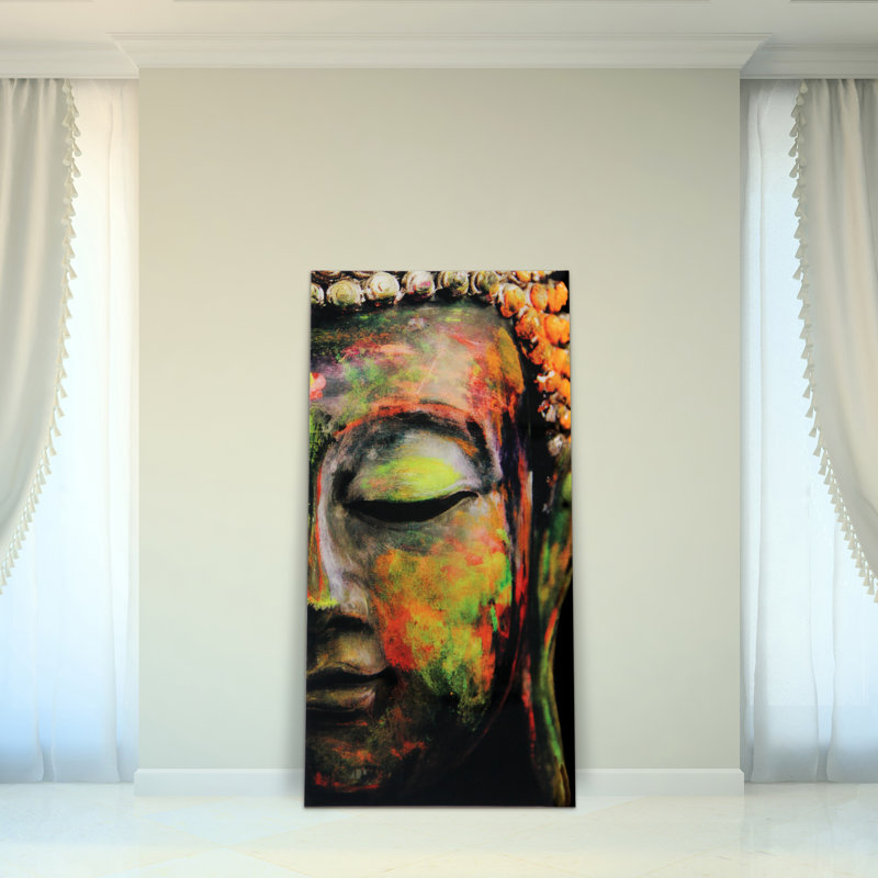 Bouddha - impression sans cadre sur verre