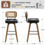 Swivel Upholstered Counter Stool-2137863662