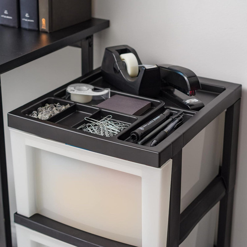 Pascu 3 Drawer Stackable Drawer