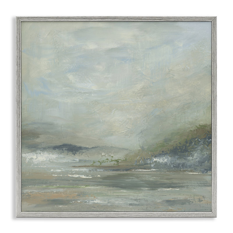 «Soft Earth Hidden Horizon», estampe numérique, design par Kristen Dalpiaz, H 17 po x l 17 po, Estampe numérique Farmhouse