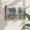 Tree Line -Framed Print - Restickable