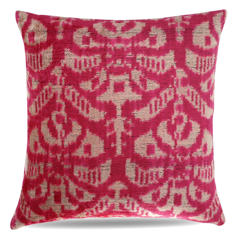Coussin décoratif géométrique, 16 po x 16 po, Carré