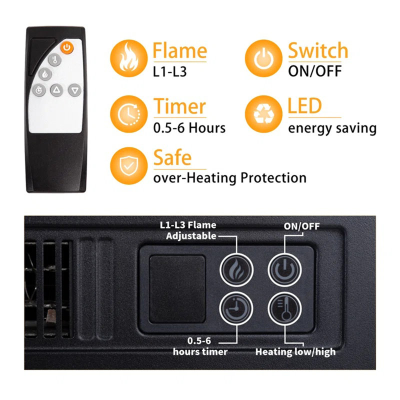  Electric Fireplace 