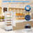 Countertop Pastry Display Refrigerator, 4.2 Cu.Ft Glass Door Cake Fridge with Adjustable Shelves, White Dessert Display Case, Auto Defrost for Bakery, Cafe