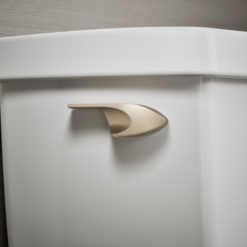 Wellworth Left-Hand Trip Lever, Vibrant Brushed Bronze