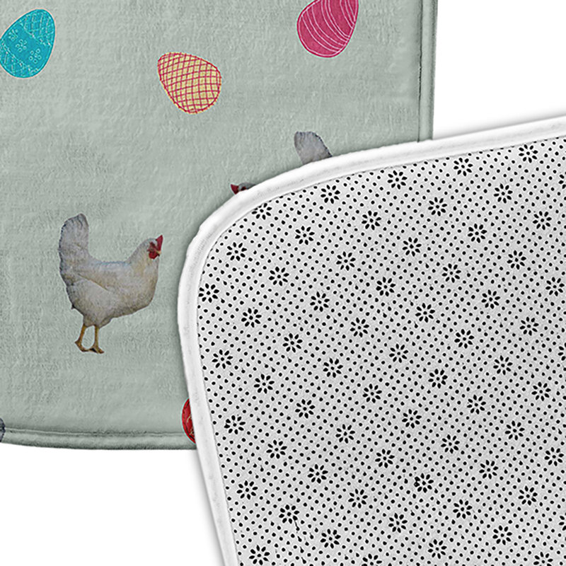 Tapis de bain Borka Funky Junky, L 21 po x L 34 po, Vert