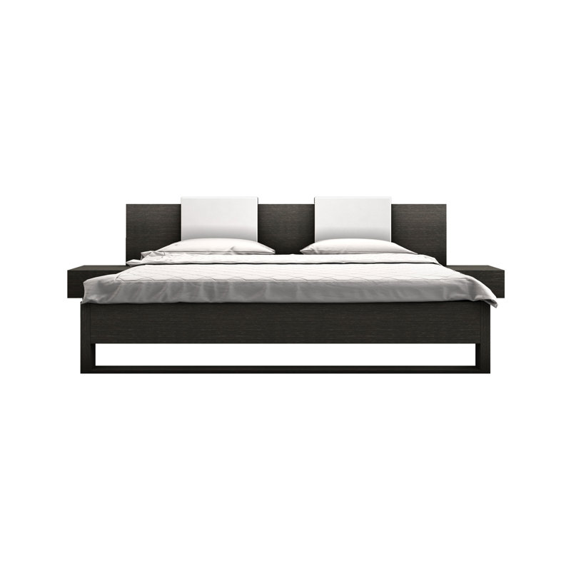 Monroe Storage Bed, Queen, Wenge Black