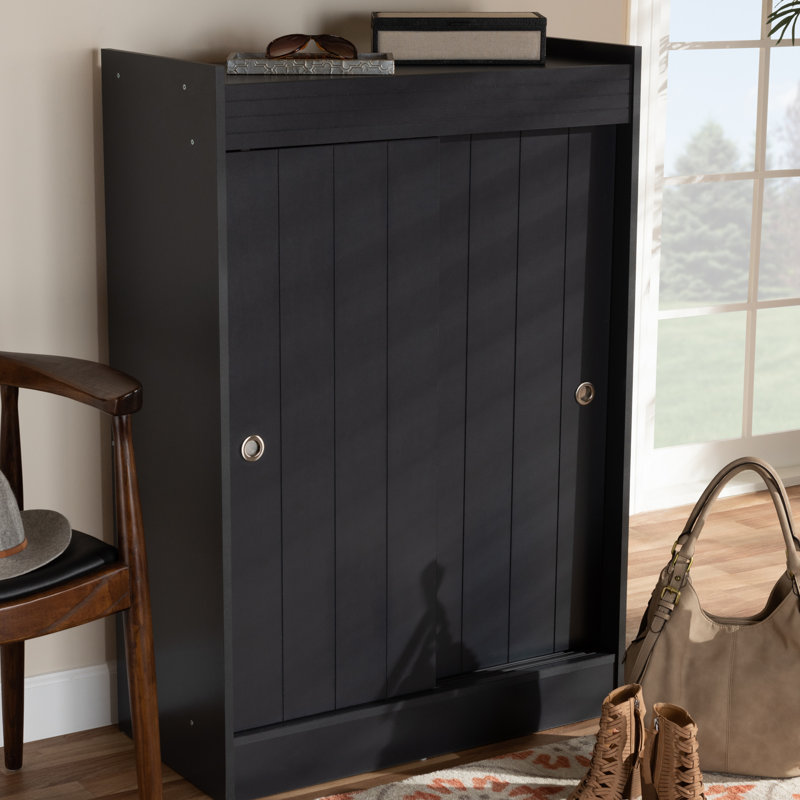 18 Pair Shoe Storage Cabinet