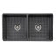 Cape 33.25'' L Double Basin Kitchen Sink-1326785104