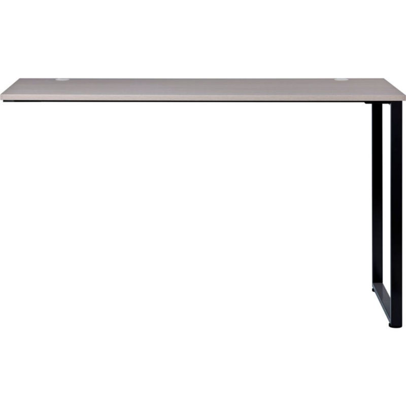 Retour de bureau réversible H 40 po, gris