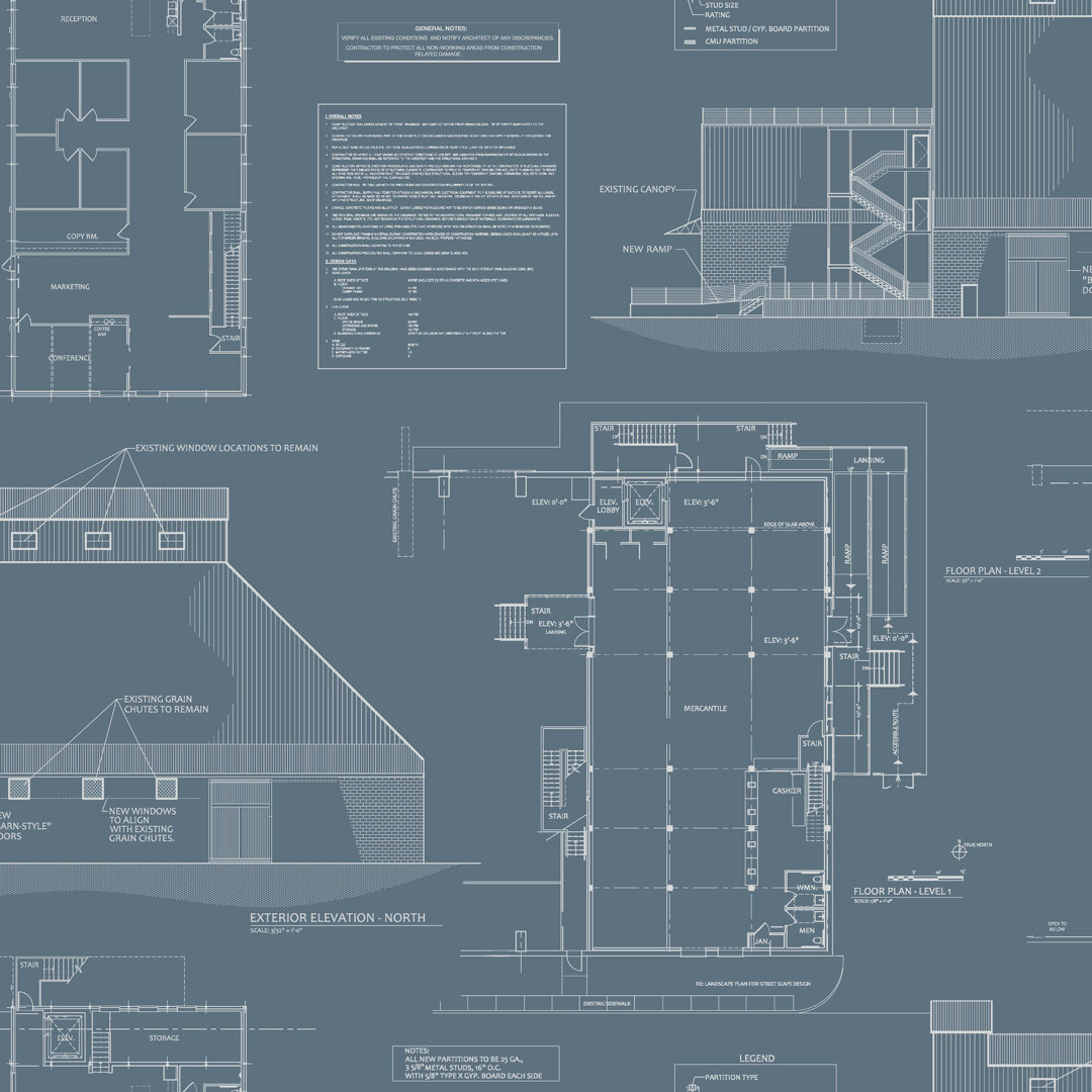 The Market Wallpaper Magnolia Home 