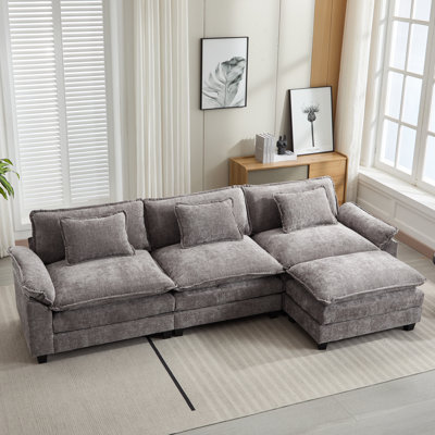 Canapé modulaire 120 po Comfy Cloud