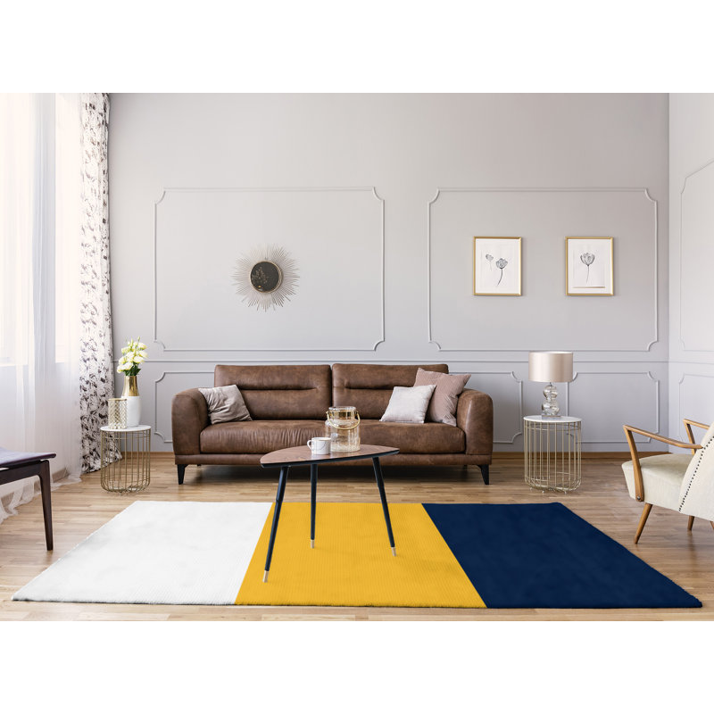 Tapis dorée rayures or national hockey, Rectangle 9 pi x 12 pi