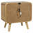 Light Ash 2-Drawer Nightstand Bedside Table-120057771