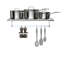 Stainless Steel Wall Mill Caddy