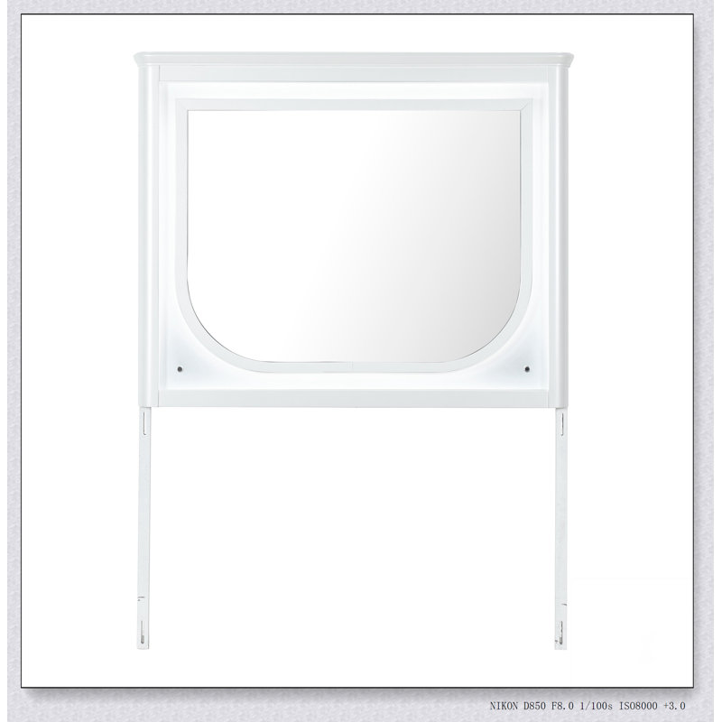MIROIR BRENDA GRIS AVEC DEL