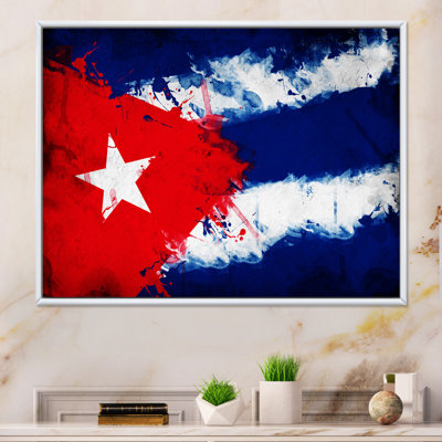 " Abstract Cuban Flag "