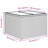 Vidaxl Garden Sofa Set Grey, Dark Grey