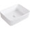 Ruvati 19 x 14 inch Bathroom Vessel Sink White Rectangular Above Vanity Counter Porcelain Ceramic
