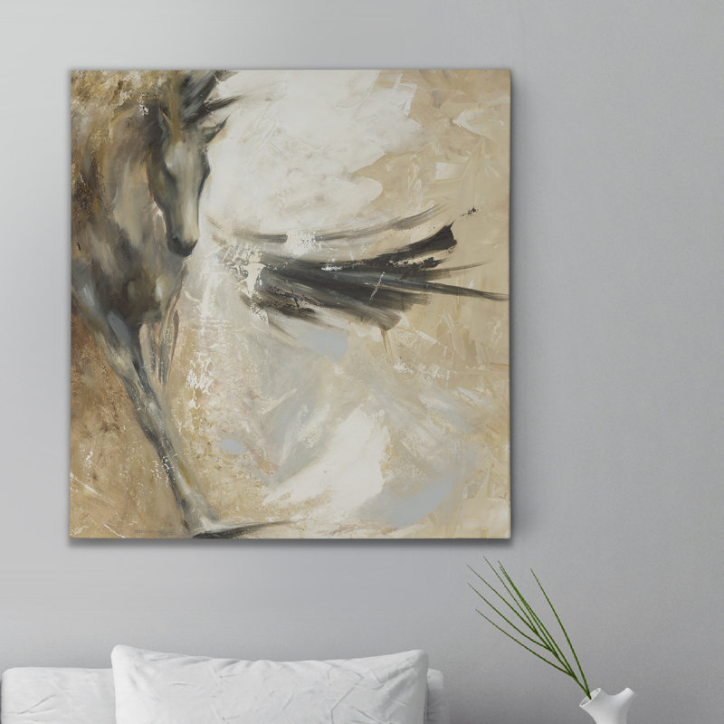 « determination », reproduction d’art sur toile tendue, H 24 po x l 24 po x P 1 po