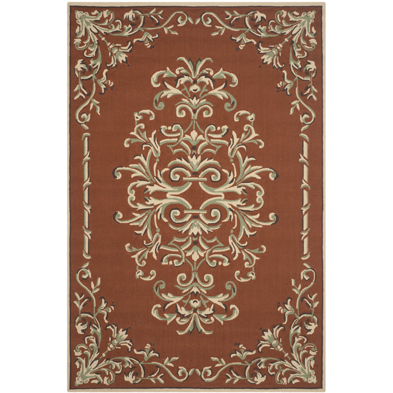Rockingham Hand Hooked Performance Oriental Rug, Rectangle 8' x 10'
