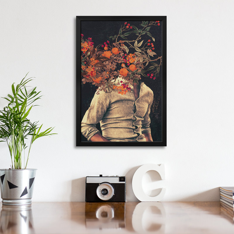 Roots Premium Framed Poster by Frank Moth, 32" H x 24" W