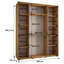 3 Door Manufactured Wood Wardrobe-1450530255-1450530258