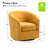 Holden Velvet Swivel Accent Chair-1378053375